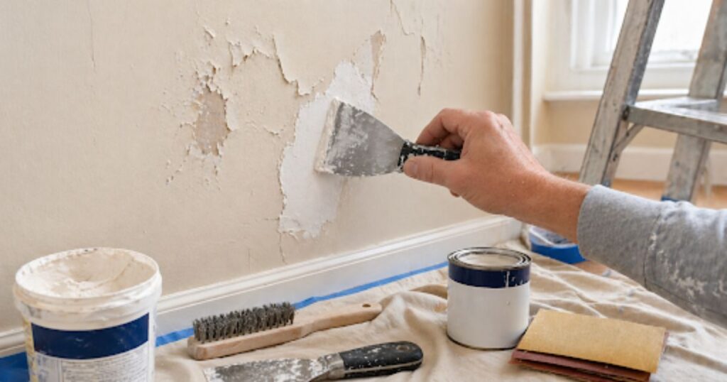 Wall Paint Repair: How to Fix Peeling, Cracking & Chipping Paint (Step-by-Step)