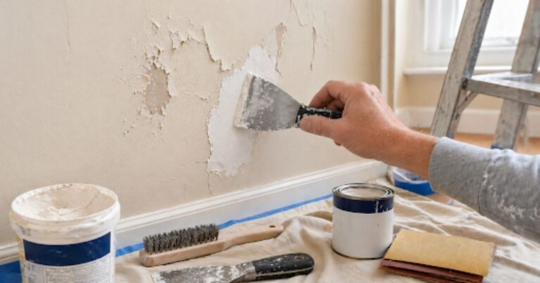 Wall Paint Repair: How to Fix Peeling, Cracking & Chipping Paint (Step-by-Step)