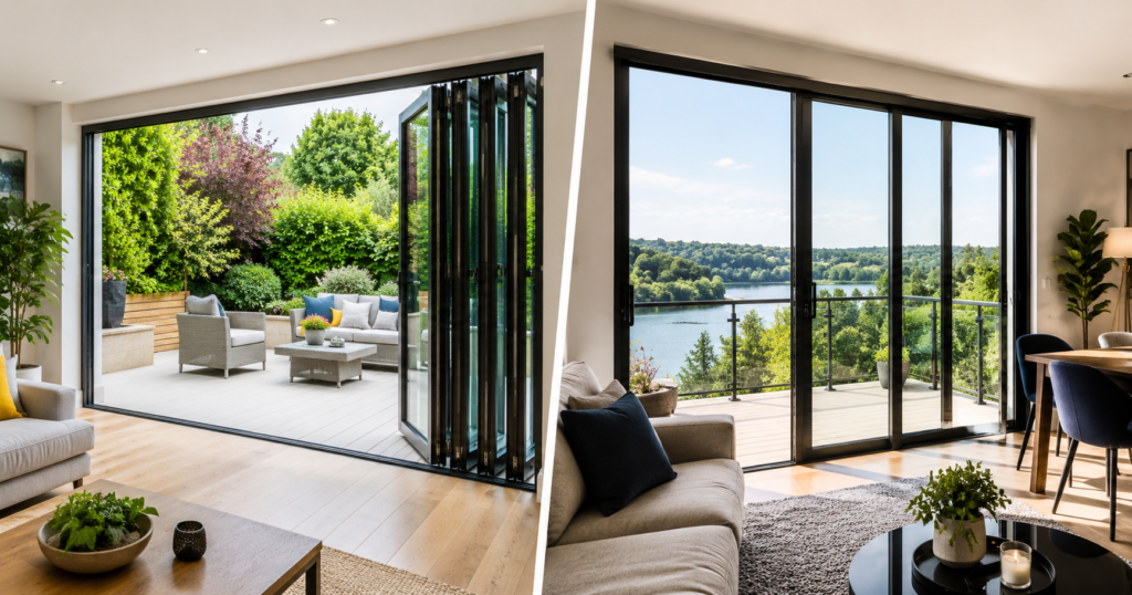 bifold door vs sliding door comparison