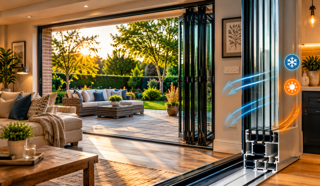 energy efficiency will bifold doors hurt your energy bills