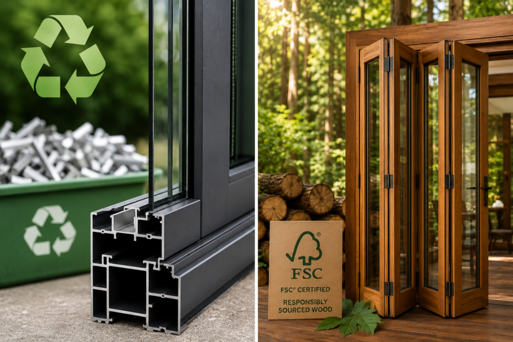 environmental impact which material is greener