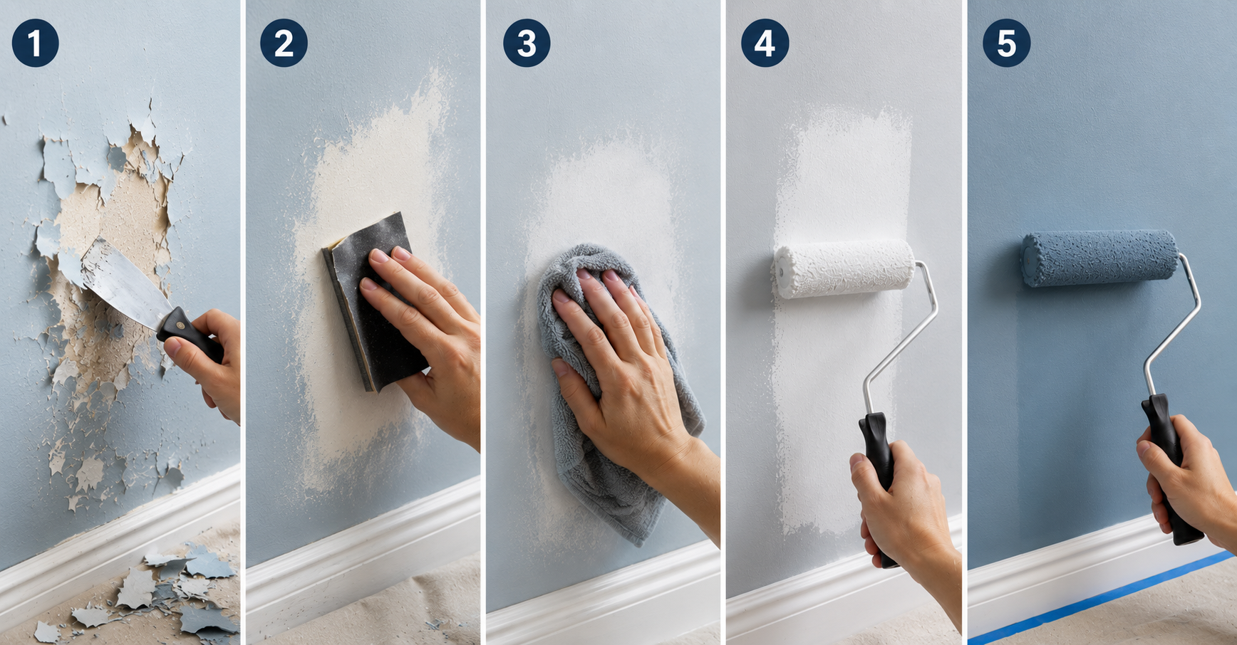 how to fix peeling paint step by step jpg