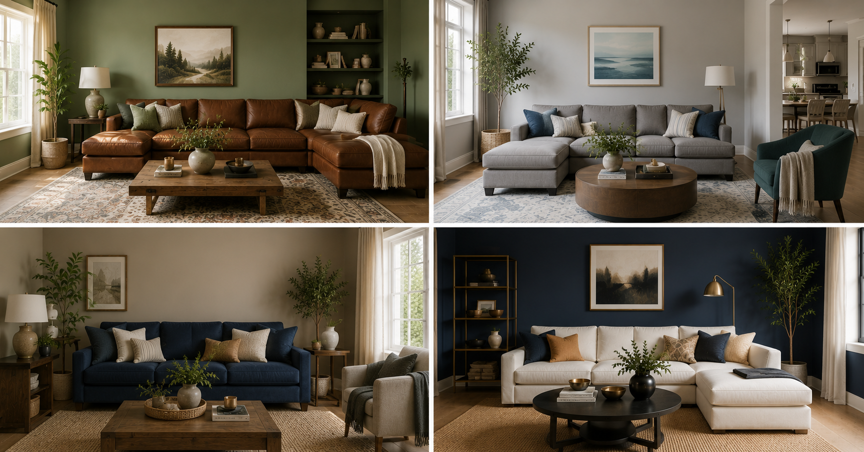 living room color ideas by couch color brown leather gray navy cream couch wall colors
