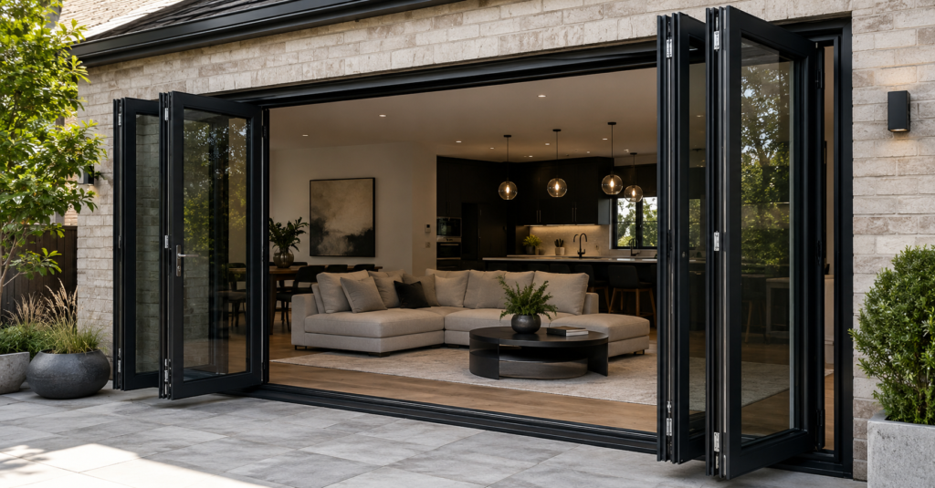 the 7 best bifold door colors for us homes matte black
