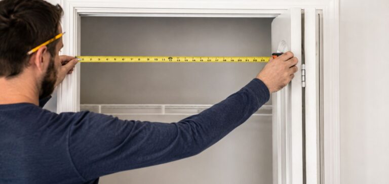 How to measure for bifold doors using a tape measure