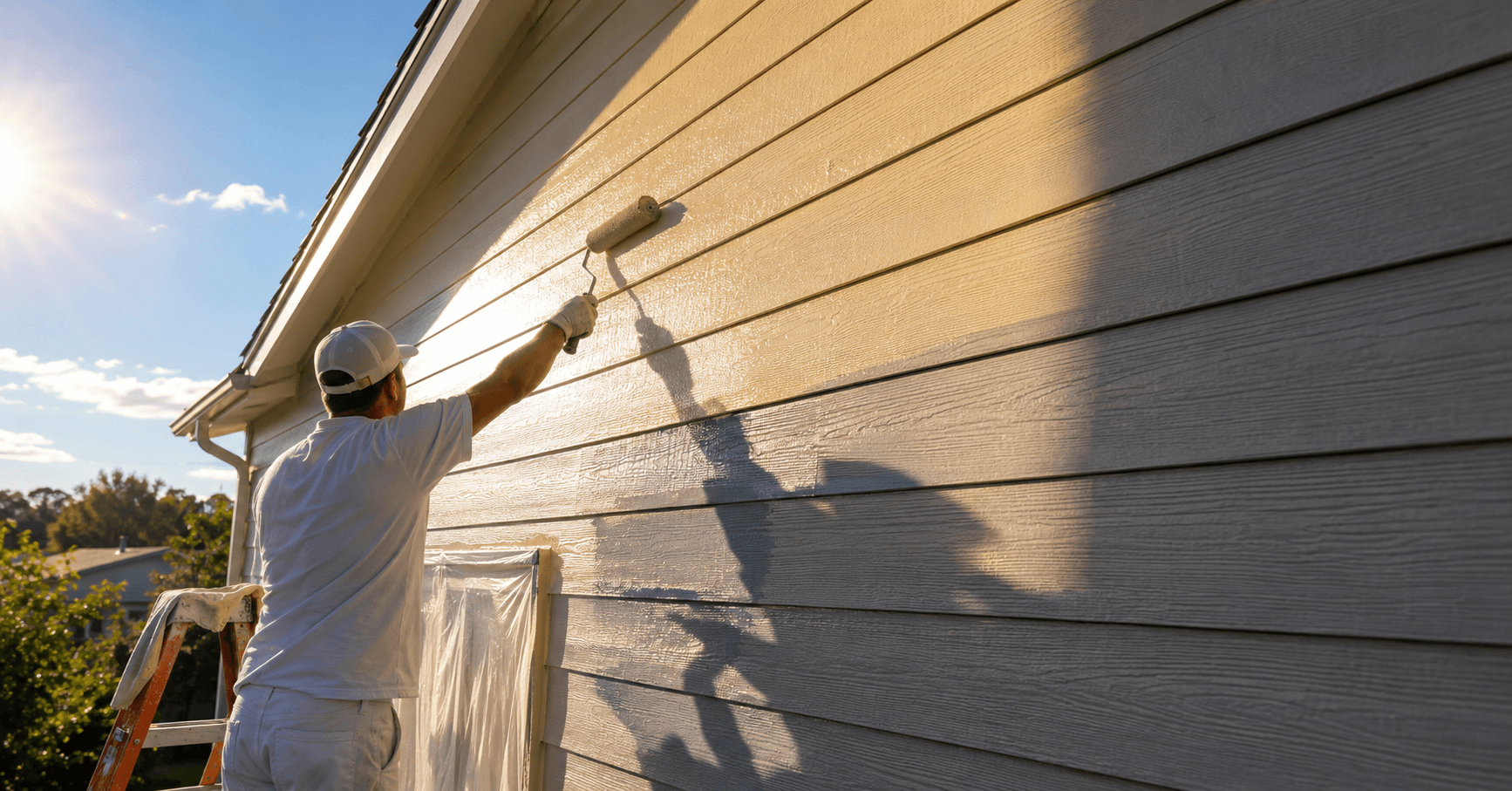 When Not to Paint Outside in Direct Sunlight When not to paint outside in direct intense sunlight on exterior siding