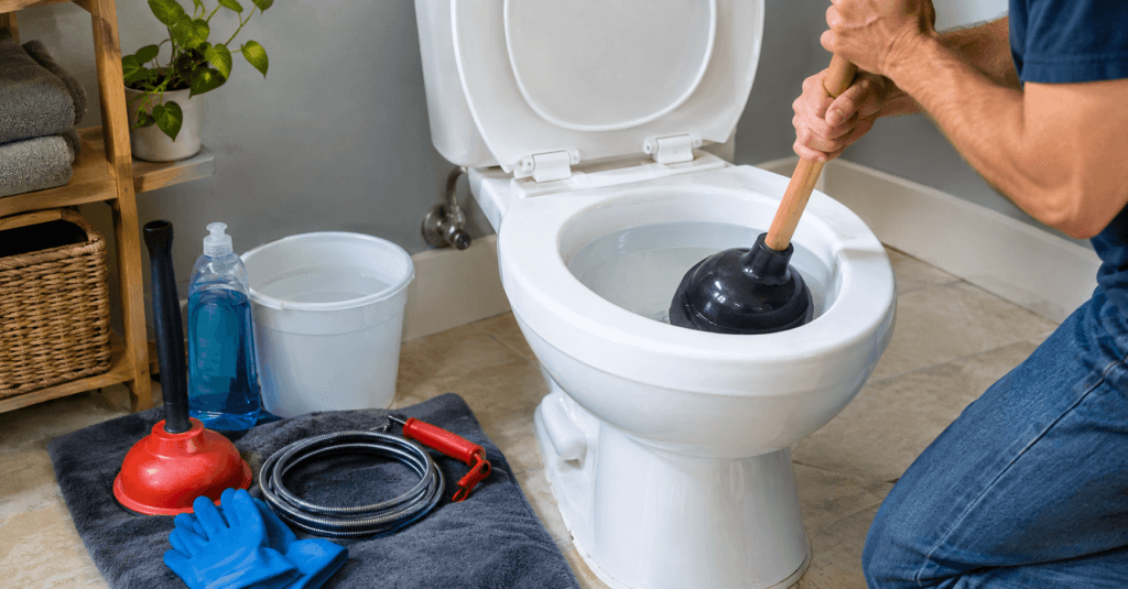 How to unclog a toilet using a plunger and DIY methods