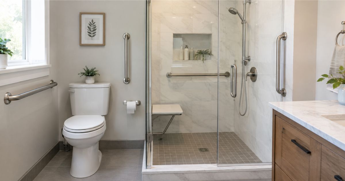 Where Should Grab Bars Be Placed? A Complete Bathroom Placement Guide